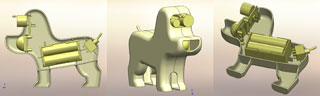 Dog Blocker 3D prototype